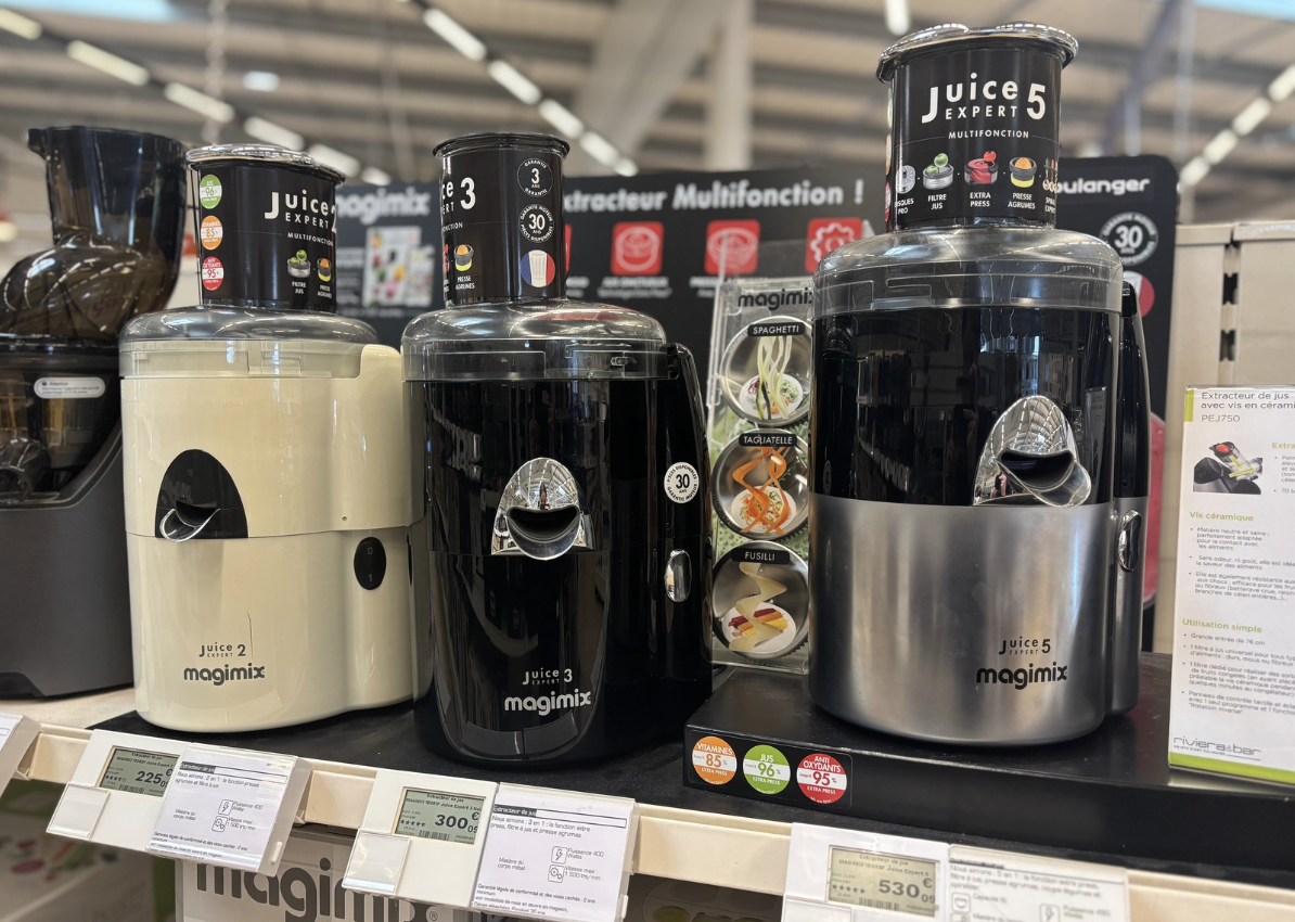 Extracteur de jus Boulanger Gennevilliers