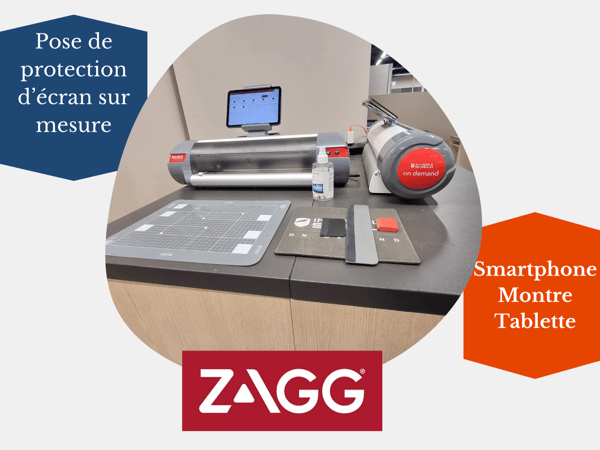 Protection écran Zagg  Boulanger Vélizy 2