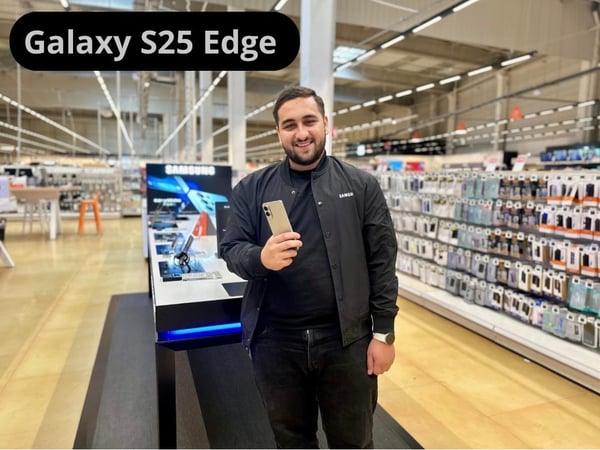 Découvrez le nouveau Samsung Galaxy S25 Edge dans votre magasin Boulanger Sarcelles !