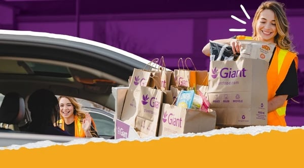 Curbside Pickup at Giant Food