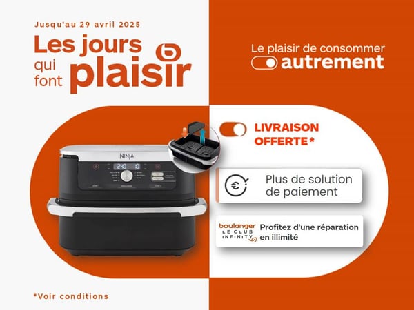 airfryer Ninja à bordeaux lac