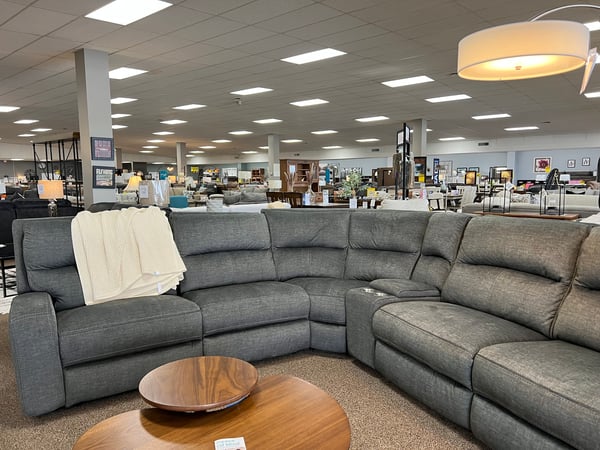 Cordova sectional at Slumberland Furniture Store in Fergus Falls,  MN