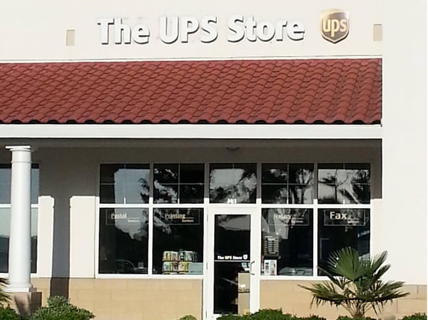 Facade of The UPS Store Grande Dunes Marketplace