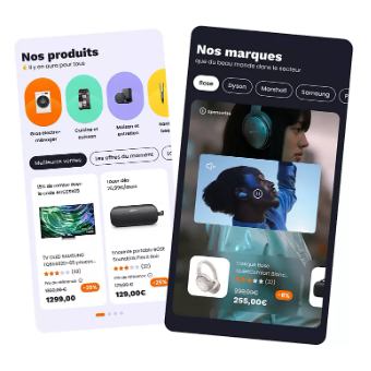 Nouvelle application Boulanger