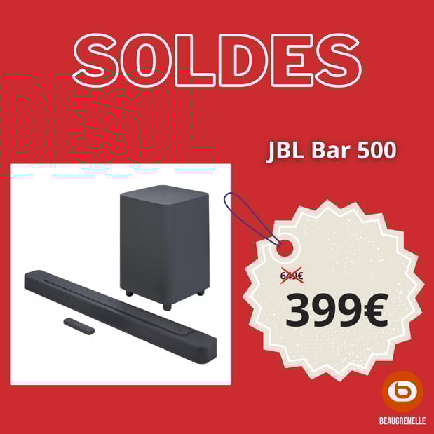Barre de son JBL Bar 500
