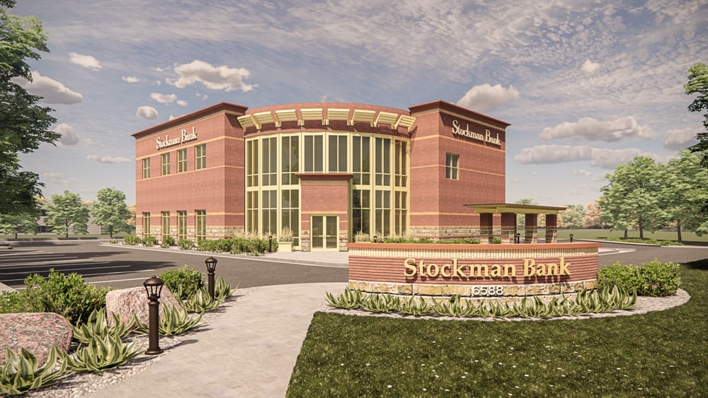 Rendering of Stockman Bank Whitefish