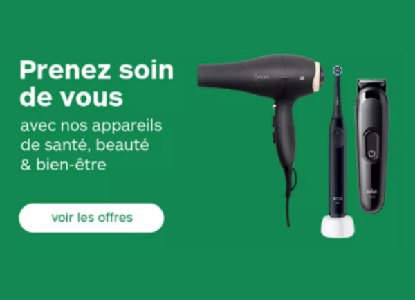 Prenez soin de vous avec nos appareils de santé, beauté et bien-être