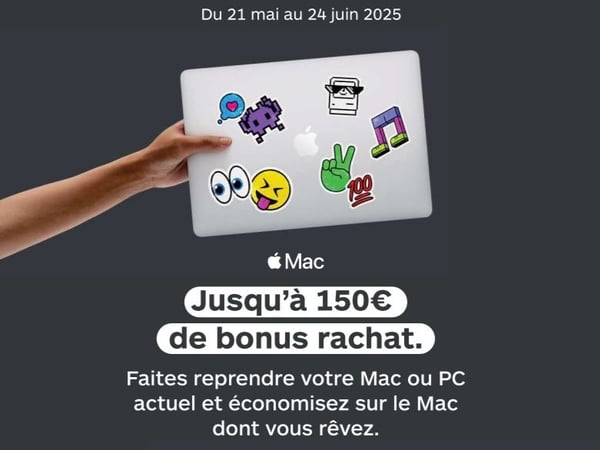 Bonus reprise MacBook à  Boulanger La Rochelle Angoulins