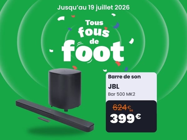 Barre de son JBL Bar 500 MK2