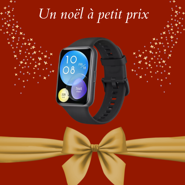 Idée cadeau à petit prix en rayon téléphonie dans votre magasin Boulanger Massy : Montre connectée Huawei Watch Fit 2 Active Noir