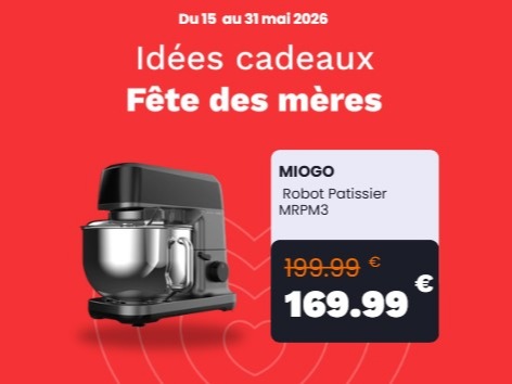 promo robot de pâtisserie cuisine Boulanger Beauvais