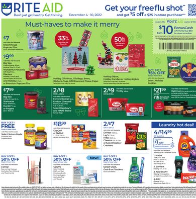Rite Aid Weekly Ad for December 4th - December 10th