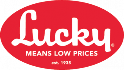 lucky supermarket logo s