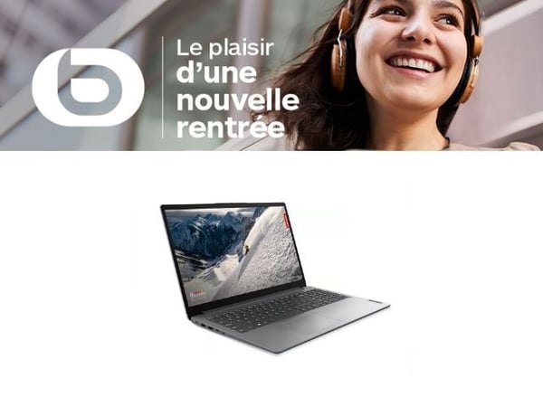 L'Ordinateur portable Lenovo IdeaPad 1 15ALC7 chez Boulanger Thiais