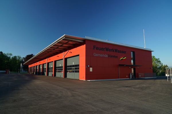 Neubau Feuerwehr - Werkdienstgebäude in Dürnten