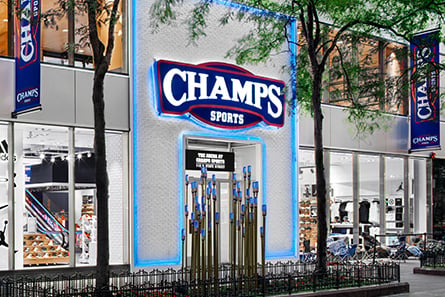 Champs Sports in 112 S State Street 