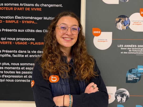 Mélissa, animatrice commerce Boulanger Nantes Atlantis Saint Herblain