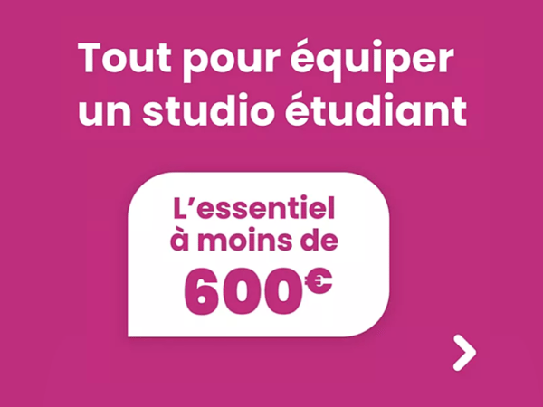 Tout pour équiper un studio étudiant à  Boulanger La Rochelle Angoulins