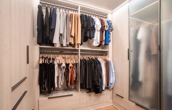 Walk In Closet designed by California Closets