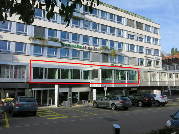 Furter & Furter AG St.Gallen - Unser Standort am Oberen Graben 12, St. Gallen