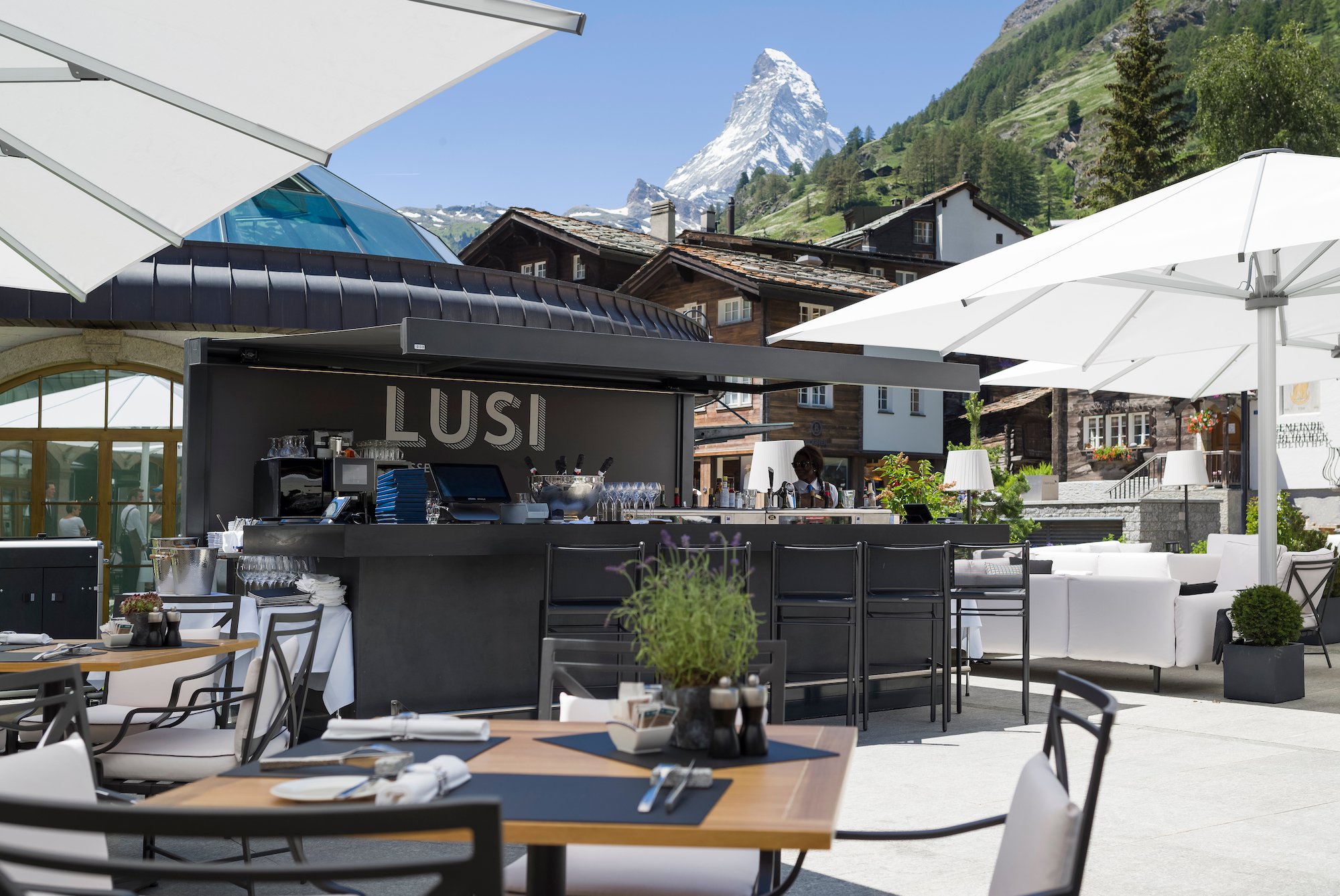 Grand Hotel Zermatterhof - Brasserie Lusi Lounge