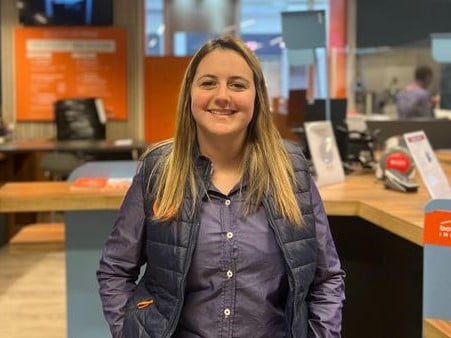 Justine, responsable service client au magasin  Boulanger Marseille - Saint Ferreol
