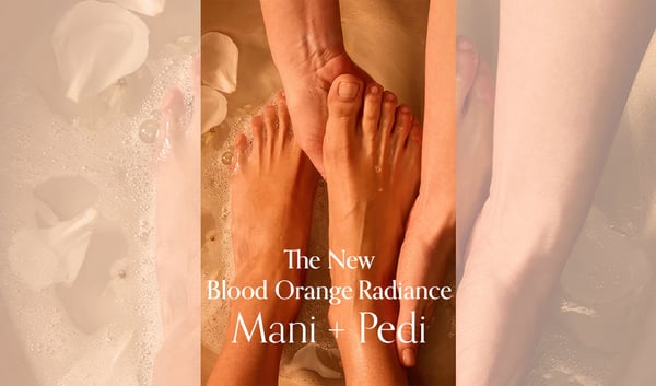 The New Blood Orange Radiance Mani + Pedi