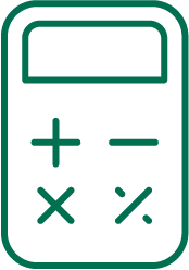 Green Calculator Icon