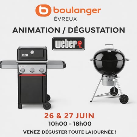 animation/ dégustation weber
