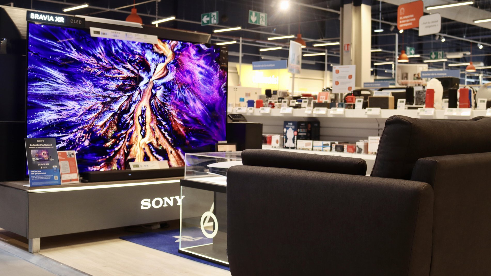 Nos téléviseurs Sony sont géniaux pour être comme au cinéma dans votre magasin Boulanger Strasbourg - Reichstett