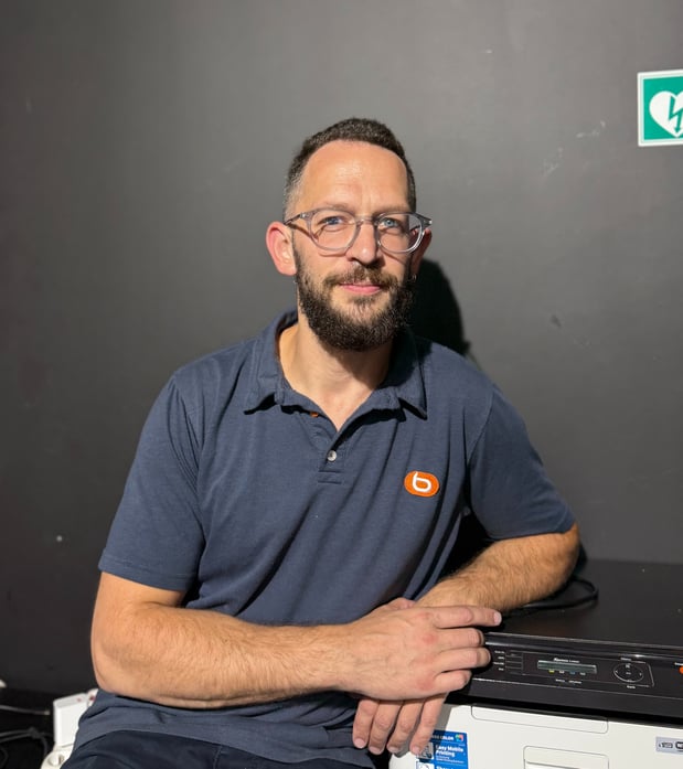 Photo portrait couleur Thibault collaborateur boulanger