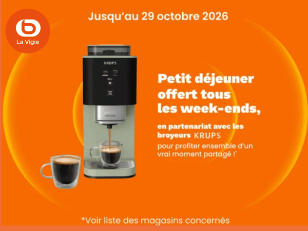 Expresso Broyeur KRUPS Coffee Crush. Boulanger la Vigie
