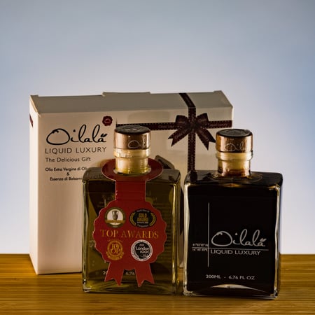Delicious Gift Geschenkbox Olivenöl & Balsamico