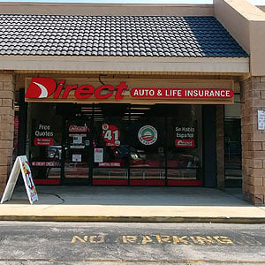 Direct Auto Insurance storefront located at  1561 Nova Road, Holly Hill