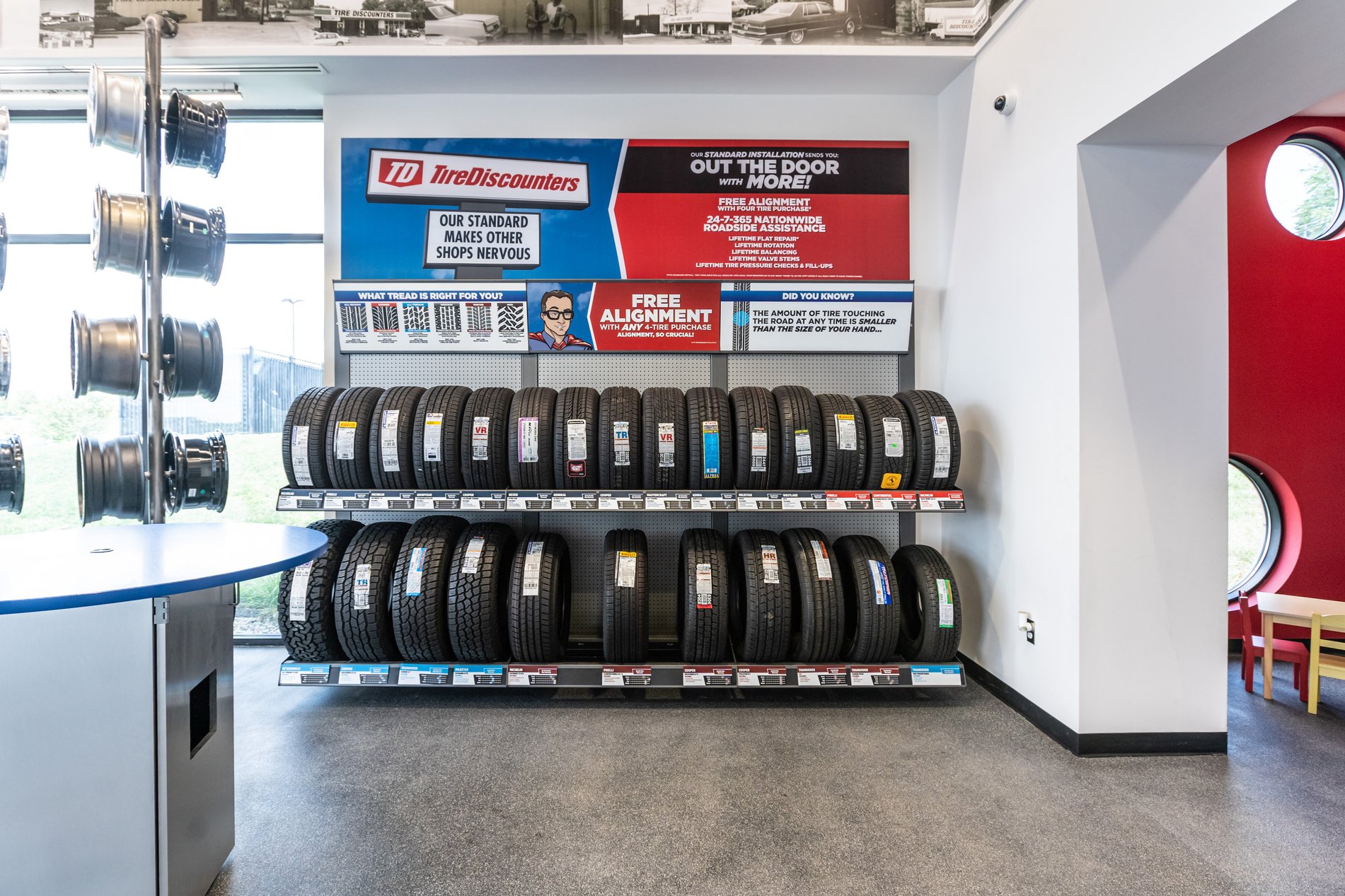 Tire Discounters Independence tires, alignment, brakes, autoglass in