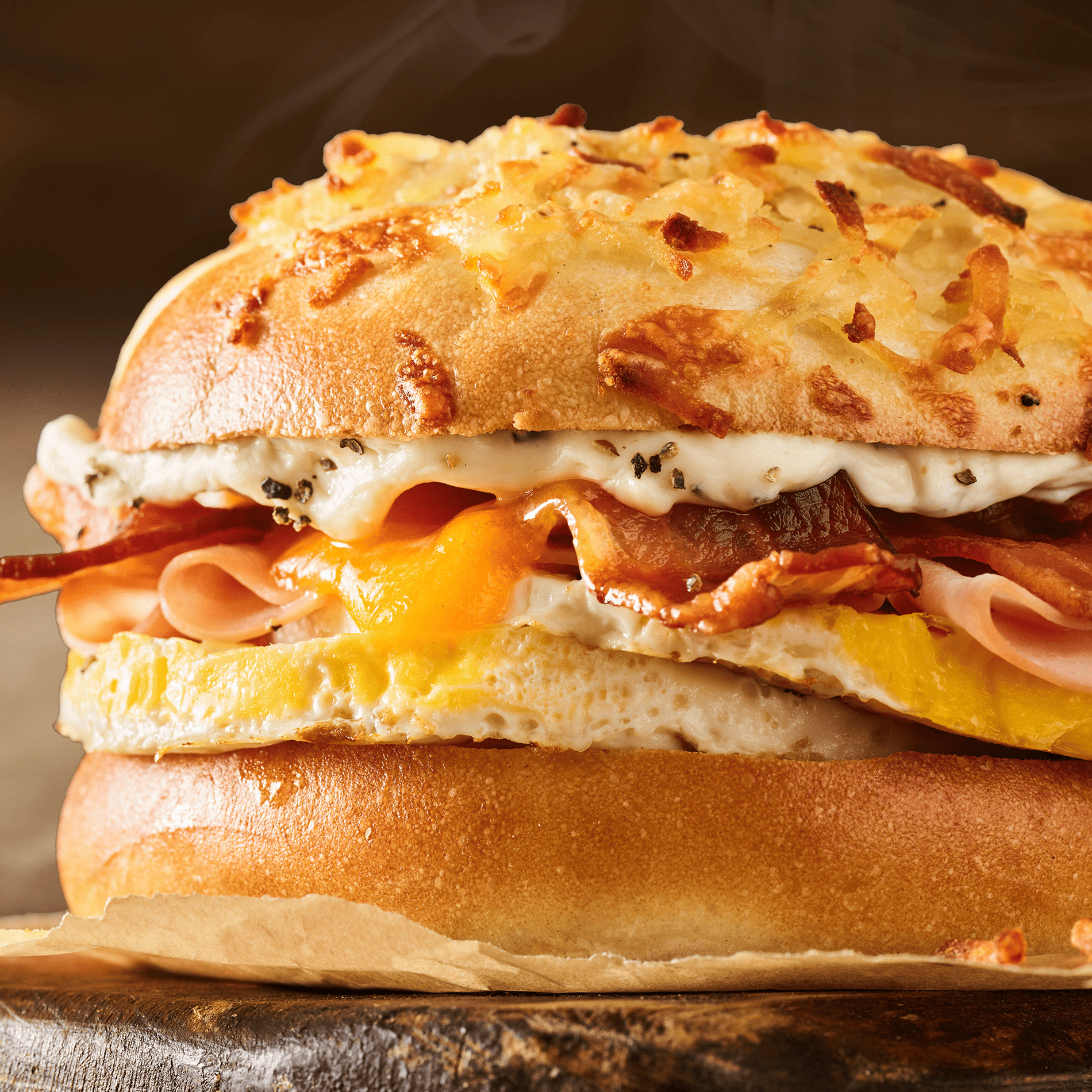 Einstein Bros Bagels Farmhouse Breakfast Egg Sandwich