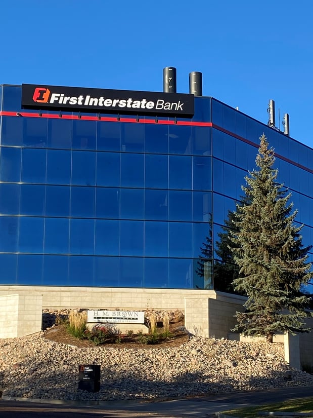 Exterior image of First Interstate Bank in Colorado Springs, Colorado.