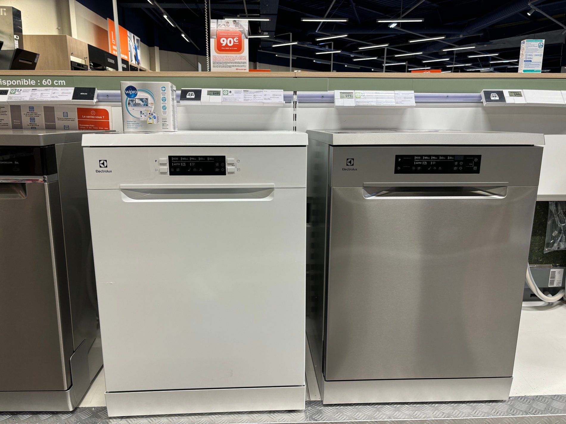 Laves vaisselles Electrolux dans votre magasin Boulanger Orléans Saran