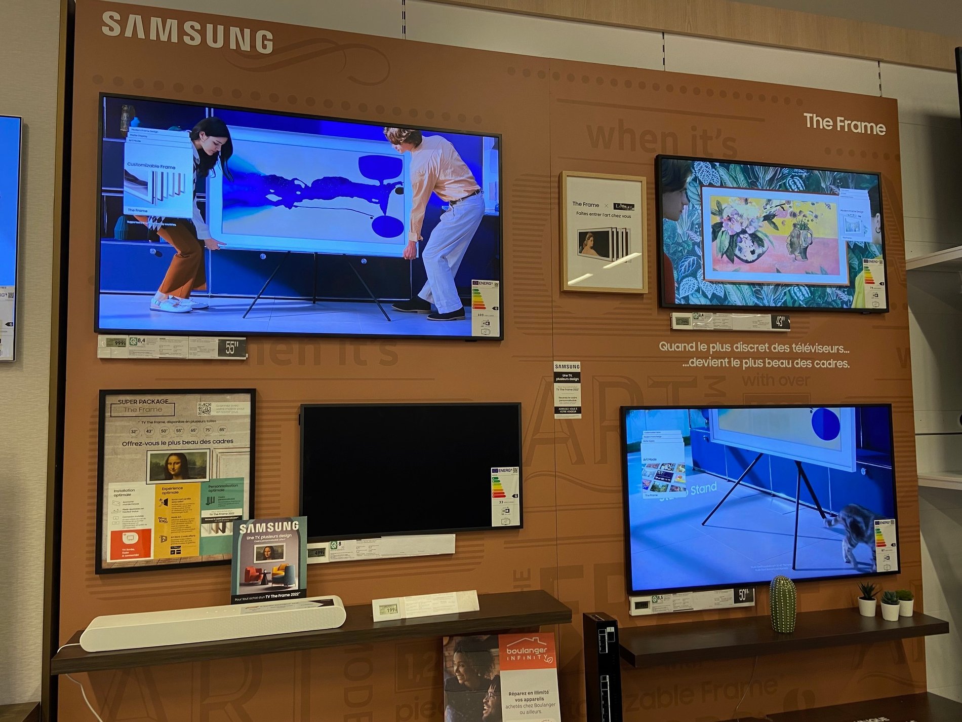 TV The Frame Boulanger Tarbes