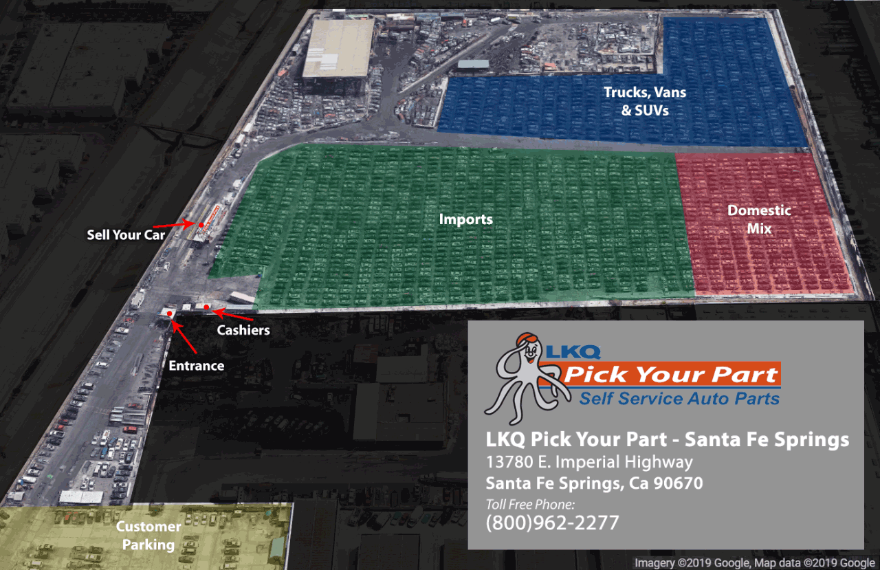 LKQ Pick Your Part Santa Fe Springs in Santa Fe Springs, CA