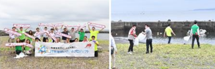 【JTB地球いきいきプロジェクト】 ㅤ伊東市の海岸清掃を行いました！