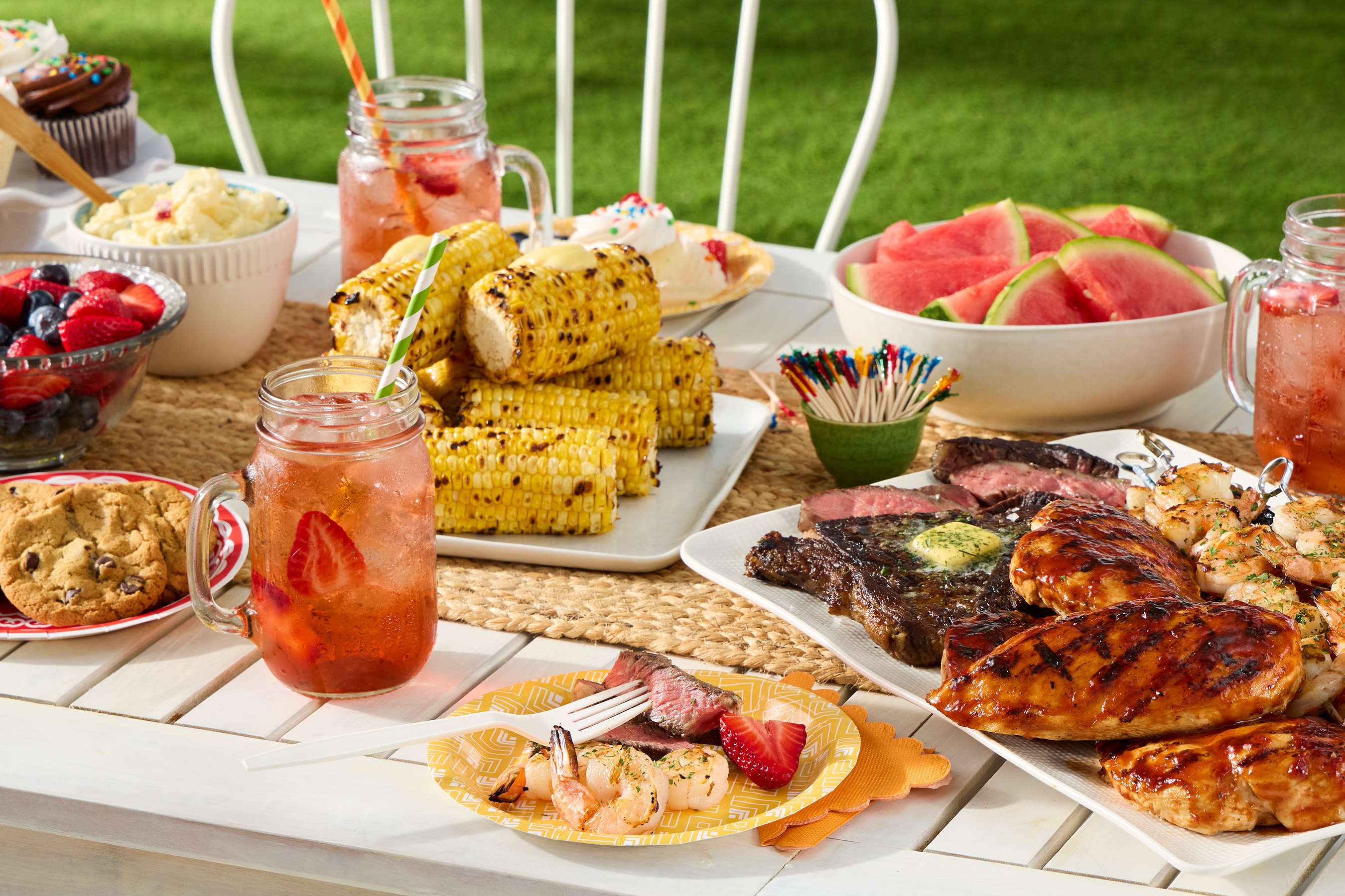 memorial day grilled food