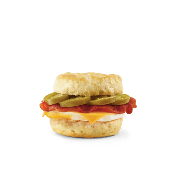 Jalapeño Bacon, Egg, and Cheese Biscuit