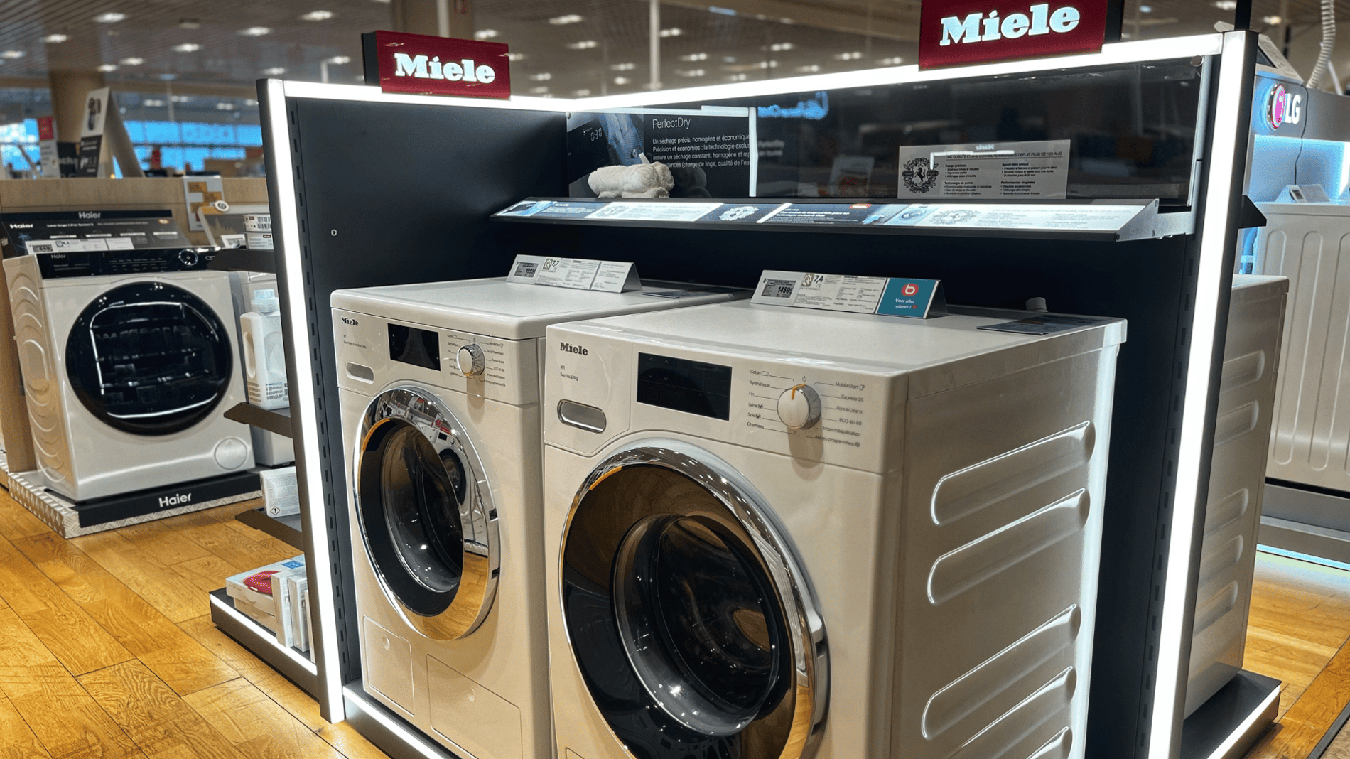 MACHINE A LAVER MIELE CHEZ BOULANGER NICE CAP 3000