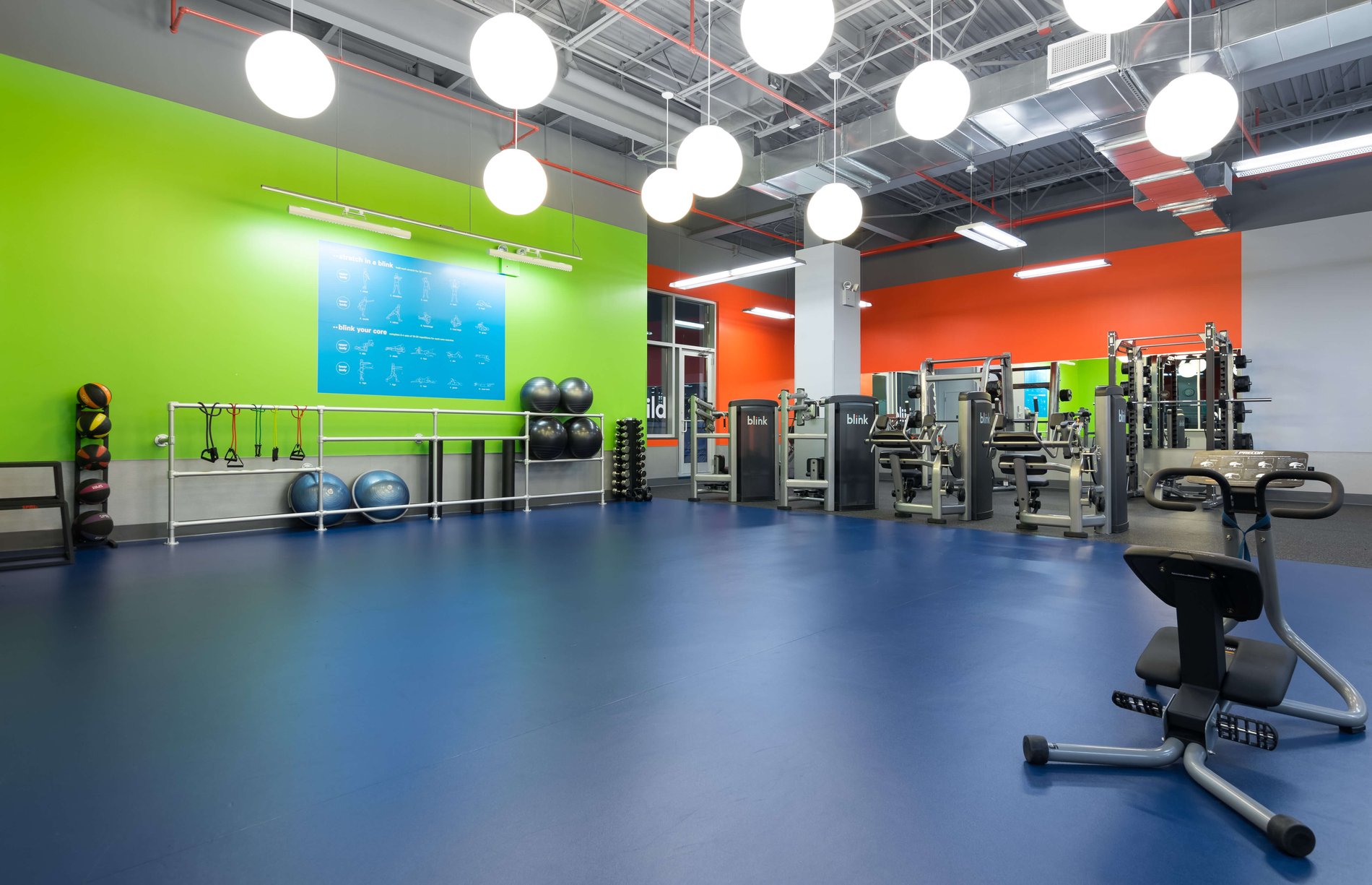 All Blink Fitness Gyms in NY cardio equipment, strength equipment, gym equipment, gym near me