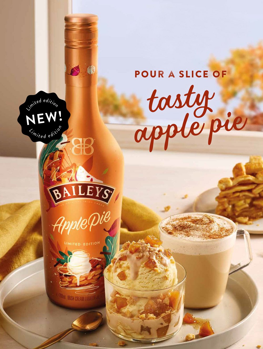 Baileys Apple Chai Pie