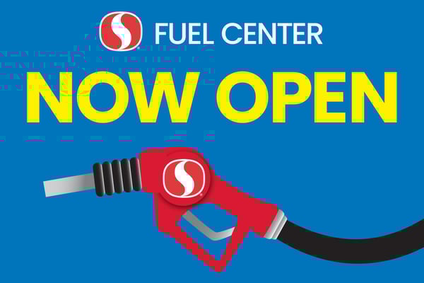 fuel center now open