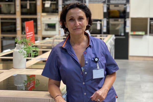 Valérie Vendeur Electroménager magasin Boulanger Bordeaux Mérignac