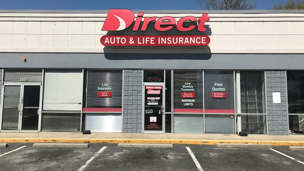 Direct Auto Insurance storefront located at  299 Commerce Avenue, LaGrange