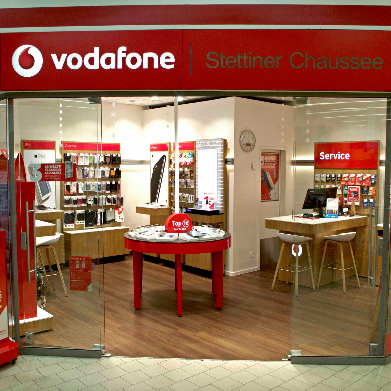 Vodafone-Shop in Pasewalk, Stettiner Chaussee 3